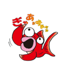 おしゃべり手描きんぎょ ver.2（個別スタンプ：13）