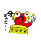おしゃべり手描きんぎょ ver.2（個別スタンプ：18）