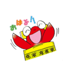 おしゃべり手描きんぎょ ver.2（個別スタンプ：19）
