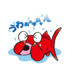 おしゃべり手描きんぎょ ver.2（個別スタンプ：30）