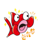 おしゃべり手描きんぎょ ver.2（個別スタンプ：39）