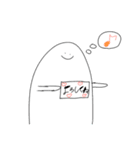 使える☆まっしろくん（個別スタンプ：20）