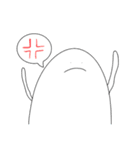 使える☆まっしろくん（個別スタンプ：21）