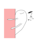 使える☆まっしろくん（個別スタンプ：27）
