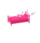 吹き出しウサギ（個別スタンプ：6）