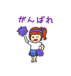 女の子たちの運動会（個別スタンプ：6）