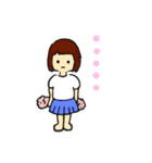 女の子たちの運動会（個別スタンプ：33）