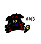 黒シュナ！（個別スタンプ：11）