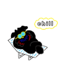 黒シュナ！（個別スタンプ：30）