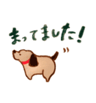 犬と暮らす 【トイプードルと色鉛筆と】（個別スタンプ：14）