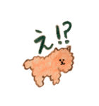 犬と暮らす 【トイプードルと色鉛筆と】（個別スタンプ：35）