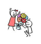 ぴぐ美とグミ太郎（個別スタンプ：34）