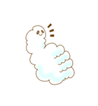 もこもこともちもち（個別スタンプ：5）