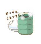 もこもこともちもち（個別スタンプ：8）