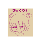 レトロ ガール（個別スタンプ：12）