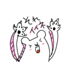 しろくまの日常、時々ねこ（個別スタンプ：3）