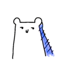 しろくまの日常、時々ねこ（個別スタンプ：31）