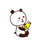 ゆるゆるパンダスタンプ、ふつうばーじょん（個別スタンプ：2）