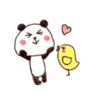 ゆるゆるパンダスタンプ、ふつうばーじょん（個別スタンプ：6）