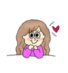 Pretty Girls and Boys‬ ‪︎♥︎/（個別スタンプ：8）