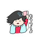 前髪は毎日切るイマドキ女子（個別スタンプ：14）