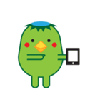 河童のちかっぱ（個別スタンプ：4）