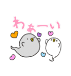 秋＆ハロウィン！幸せかもしれない青い鳥（個別スタンプ：33）