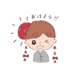 1.girl（個別スタンプ：2）