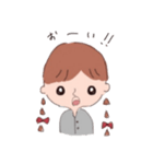 1.girl（個別スタンプ：9）