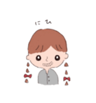 1.girl（個別スタンプ：10）
