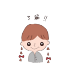1.girl（個別スタンプ：11）