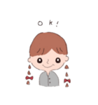 1.girl（個別スタンプ：14）