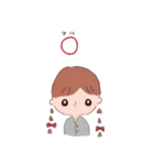 1.girl（個別スタンプ：15）