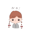 1.girl（個別スタンプ：17）