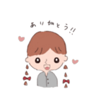 1.girl（個別スタンプ：19）
