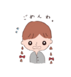 1.girl（個別スタンプ：20）