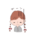 1.girl（個別スタンプ：24）