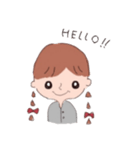 1.girl（個別スタンプ：25）