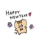 うりぼっくり(亥年)（個別スタンプ：4）