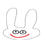 ウサギ百面相（個別スタンプ：8）