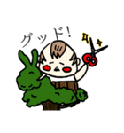 赤ん坊おやじと娘のののちゃん（個別スタンプ：3）
