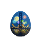 the egg art（個別スタンプ：23）