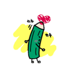 けし君とえん君（個別スタンプ：7）
