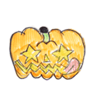 おえかきハロウィンスタンプ（個別スタンプ：1）