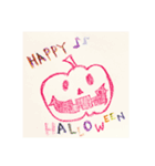 おえかきハロウィンスタンプ（個別スタンプ：4）