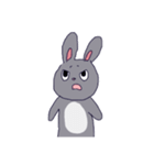 覇気の無いうさぎ（個別スタンプ：5）