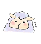 もふもふ羊のらみぃ（個別スタンプ：1）