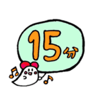 時間を知らせるオバケ（個別スタンプ：22）