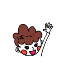 ほぼ笑顔スタンプ（個別スタンプ：3）