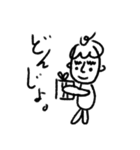 maruの落書き風スタンプ（個別スタンプ：5）